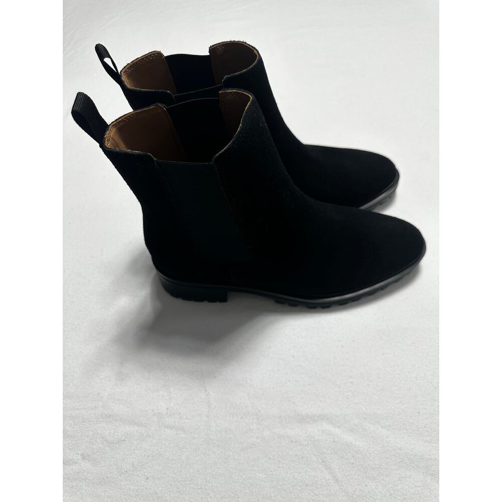 Quince Suede Chelsea Boot NEW IN BOX Black